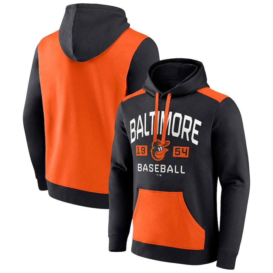 Men 2023 MLB Baltimore Orioles black Sweatshirt style 2->baltimore orioles->MLB Jersey